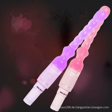 Vagina Silikon Vibratoren Sex Produkt für Frau Injo-Zd090